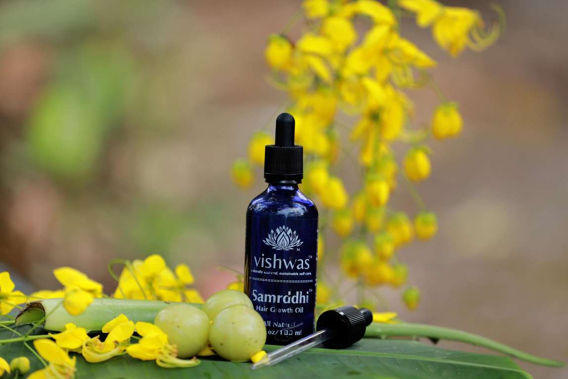 organic herbal hair oil